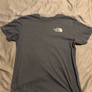 The North Face Men's Short-Sleeve Logo Tee in Charcoal